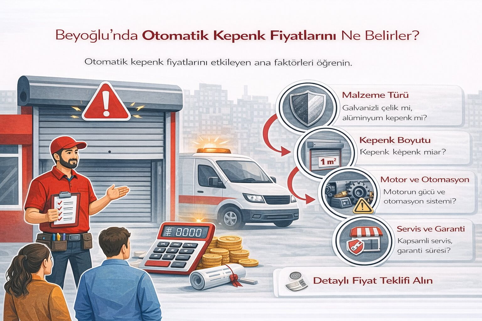 Beyoğlu’nda Otomatik Kepenk Fiyatlarını Ne Belirler? görseli